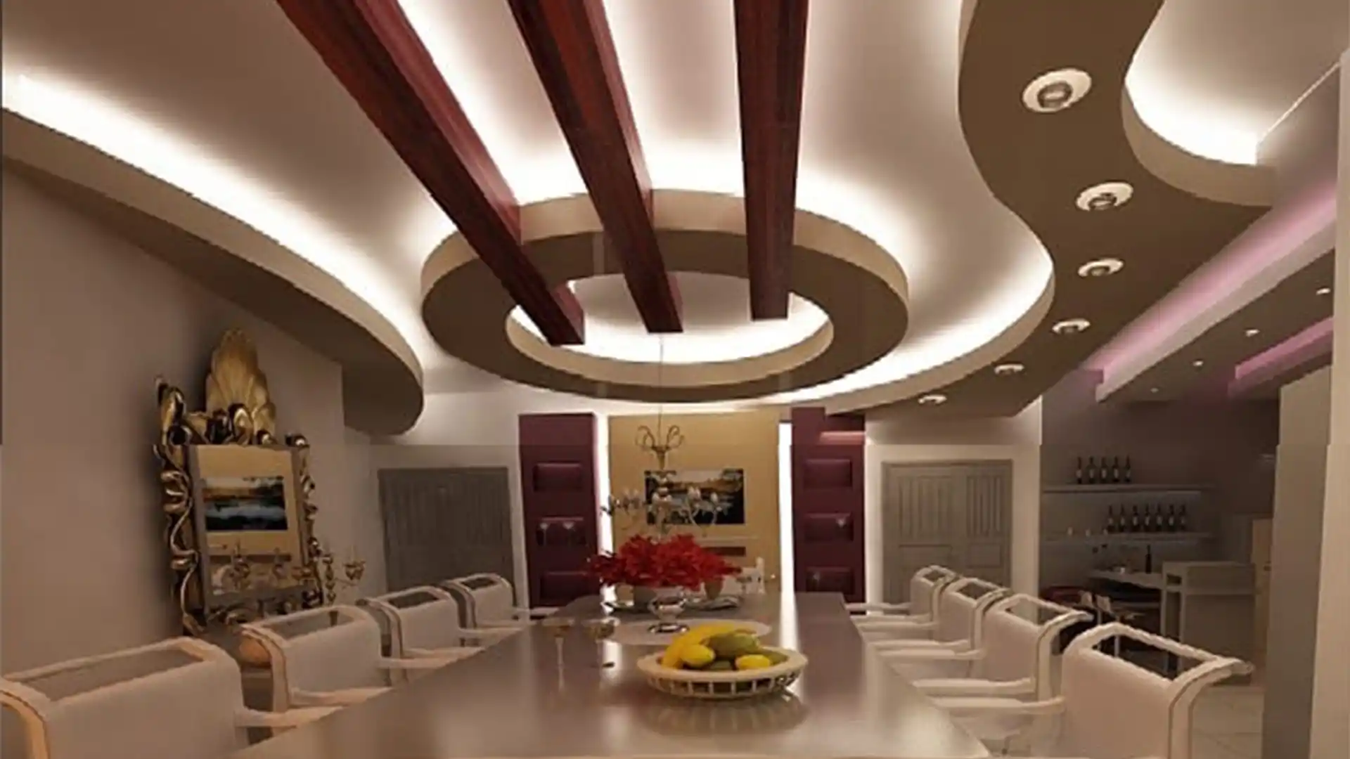 false ceiling lights for living room